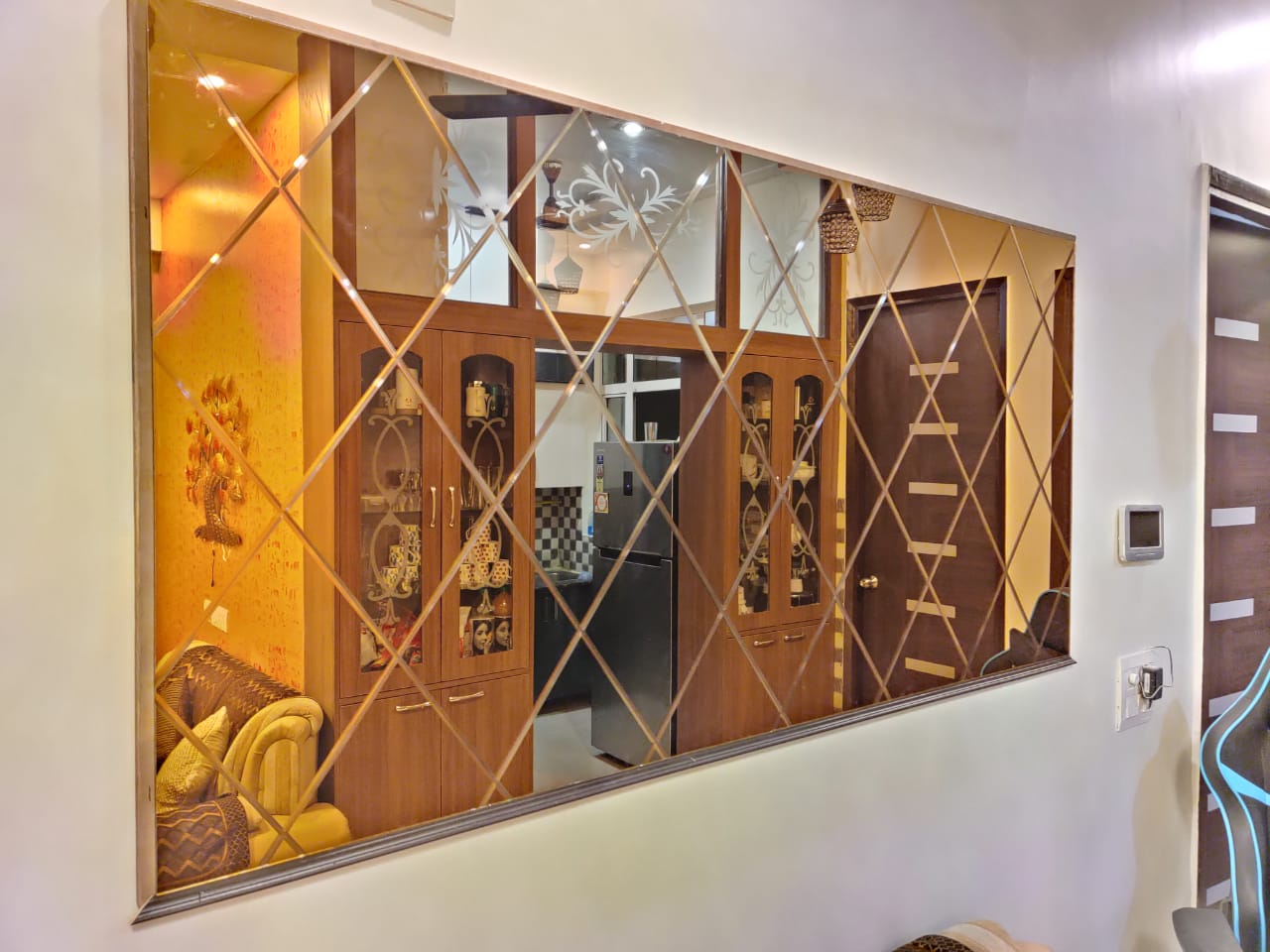 Modern Diamond Glass