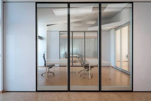 Modern Glass Partition